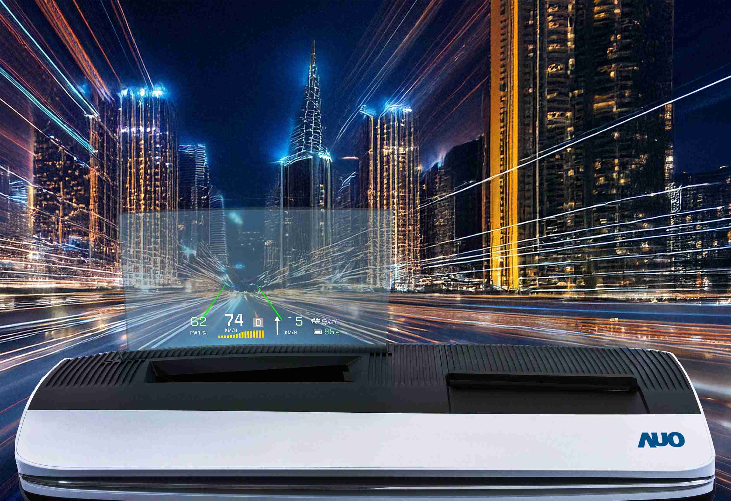 z6尊龙推出13吋Micro LED抬头显示器，，，，提供高入眼亮度、、高色彩饱和度的显示质量，，，，在阳光下或黑暗中都清晰可见，，并利用Micro LED模块体积小的优势，，解决车用空间有限的痛点